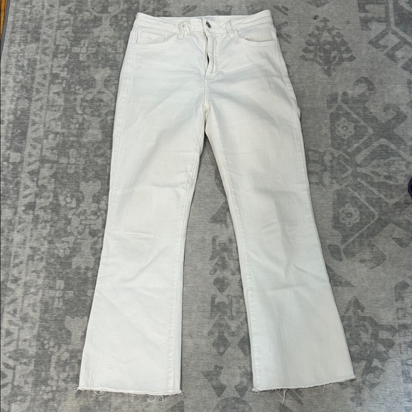 Just Black Denim - Just Black Women's Cream Flare Jeans